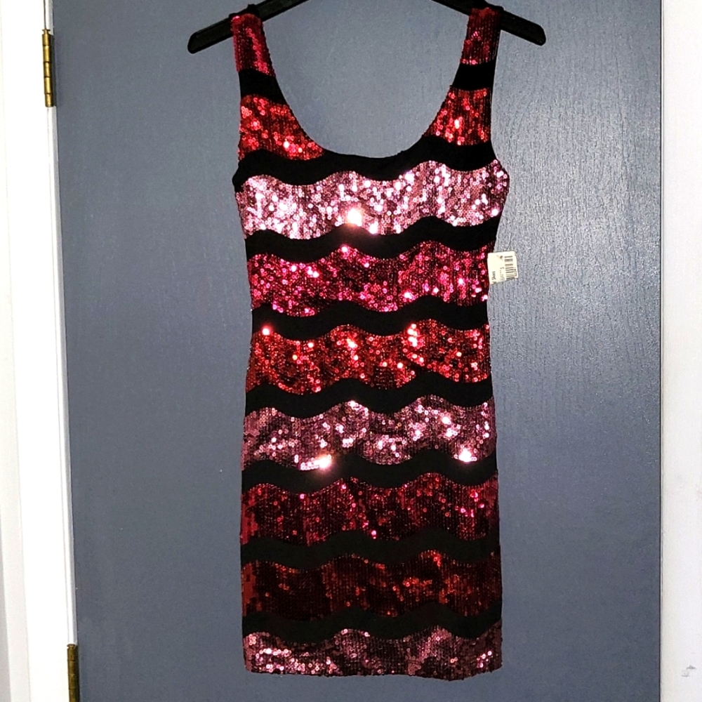 Sexy Sequins Party Dress